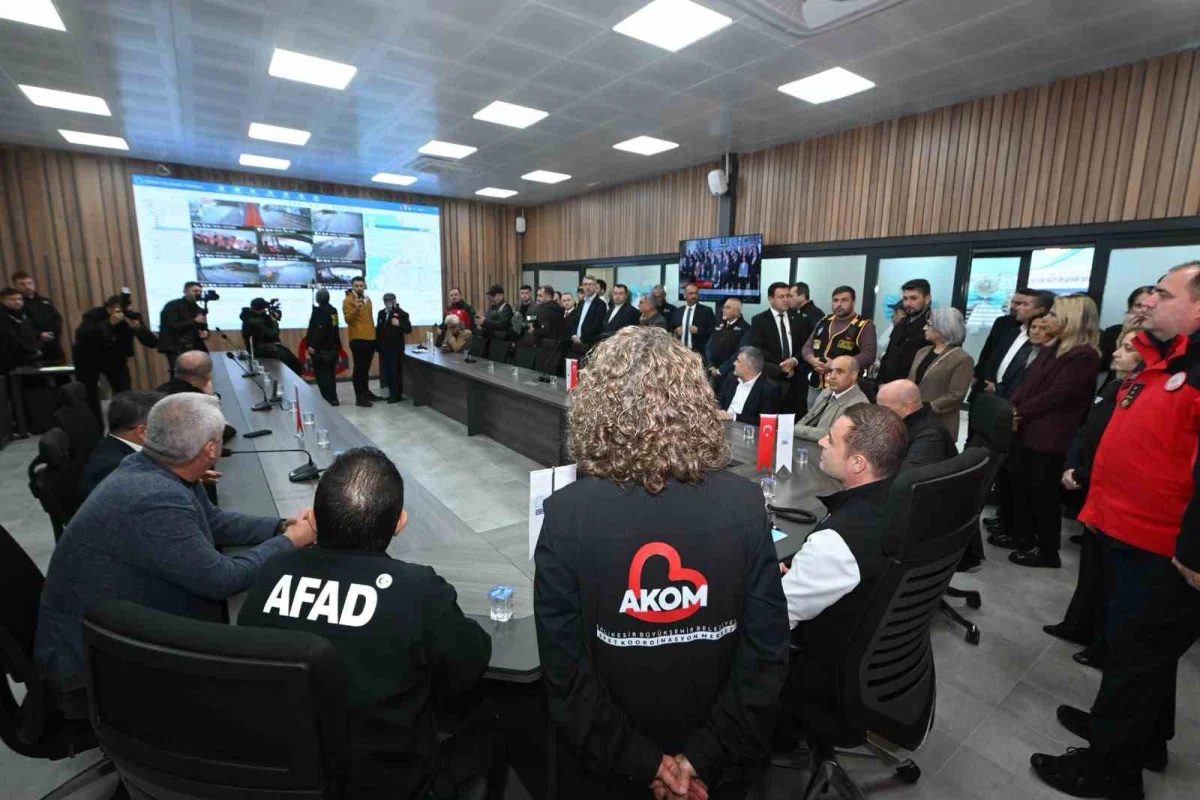 Balıkesir'de Afet Koordinasyon Merkezi hizmete açıldı 3