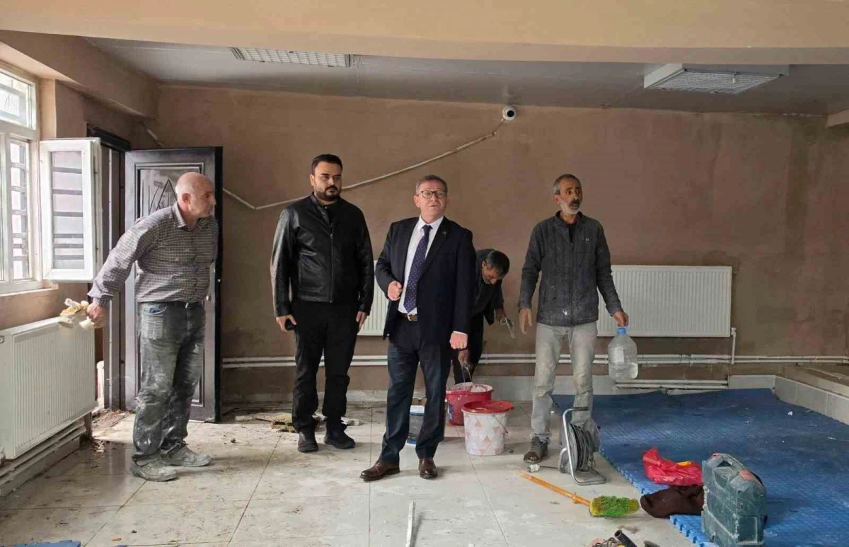 Kars Valisi Polat, GÖKSEM'deki bakım ve onarım çalışmalarını inceledi 2