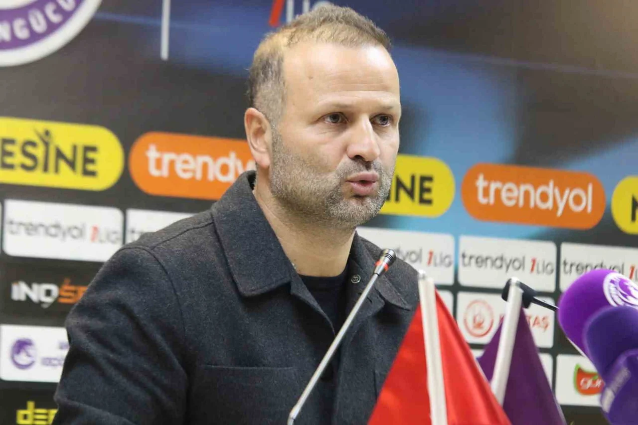 ANKARA KEÇİÖRENGÜCÜ TEKNİK DİREKTÖRÜ OSMAN ZEKİ KORKMAZ, IĞDIR FK MÜSABAKASININ ARDINDAN, "BU TİP...