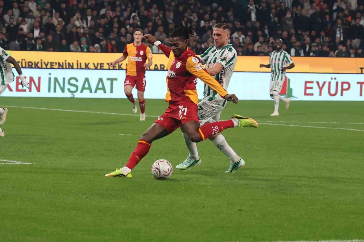 Galatasaray, Konyaspor deplasmanında ilk yarıyı 2-0 önde kapattı 5