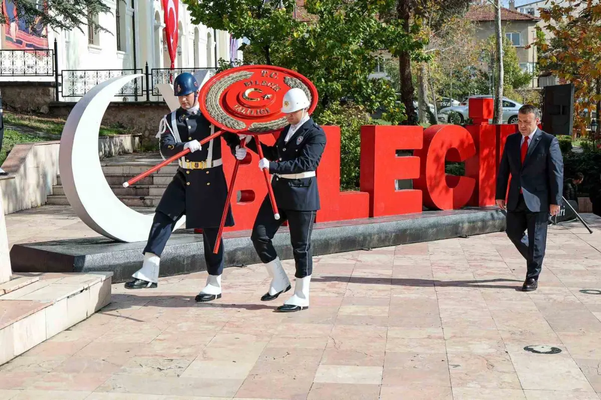 Bilecik'te 29 Ekim Cumhuriyet Bayramı kutlamaları törenle başladı 2