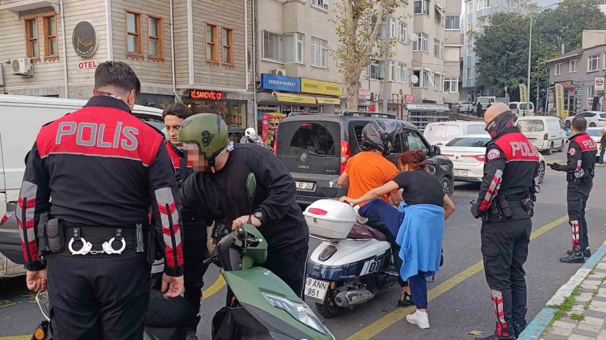 Tekirdağ'da Yunus polislerinden kritik noktada asayiş denetimi 3