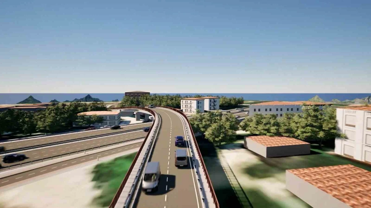 Düzce'de şehir içi trafiğini rahatlatacak Metek Üst Geçidi Projesi onaylandı 3