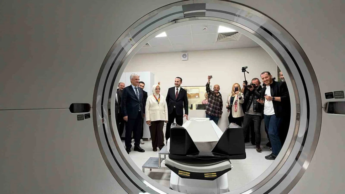 Düzce'de kanser teşhisi için kurulan PET-CT cihazı hizmete girdi 1