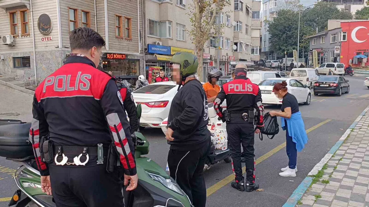 Tekirdağ'da Yunus polislerinden kritik noktada asayiş denetimi 2