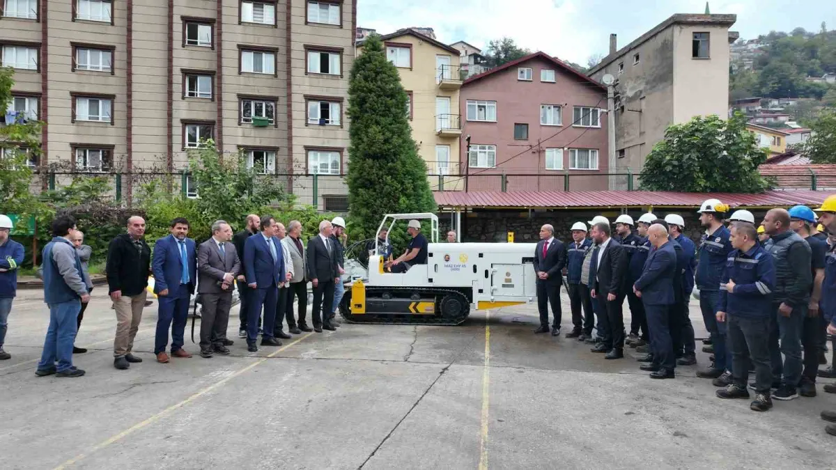 Zonguldak'ta 500 bin dolarlık maden makinesini 200 bin dolara ürettiler 2