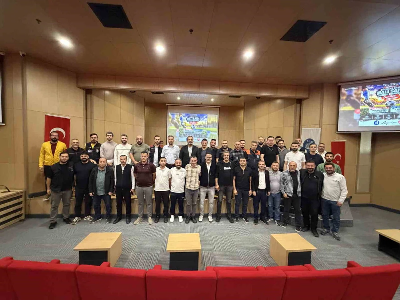 ÇORUM BELEDİYESİ BİRİMLER ARASI YAPILACAK FUTBOL MÜSABAKASI İÇİN KURALAR ÇEKİLDİ