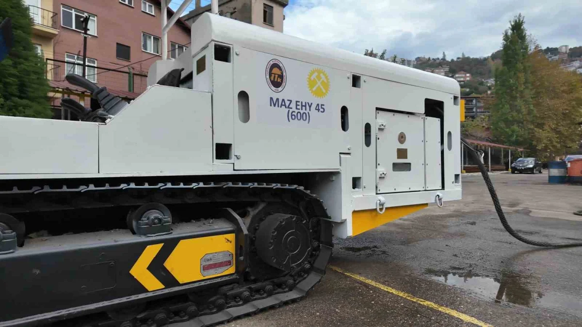 Zonguldak'ta 500 bin dolarlık maden makinesini 200 bin dolara ürettiler 4
