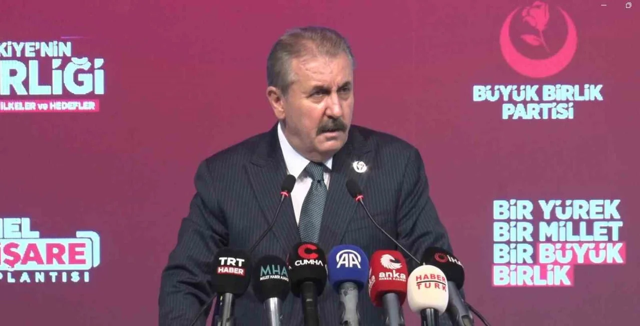 BÜYÜK BİRLİK PARTİSİ (BBP) LİDERİ MUSTAFA DESTİCİ'NİN KONUŞMASI