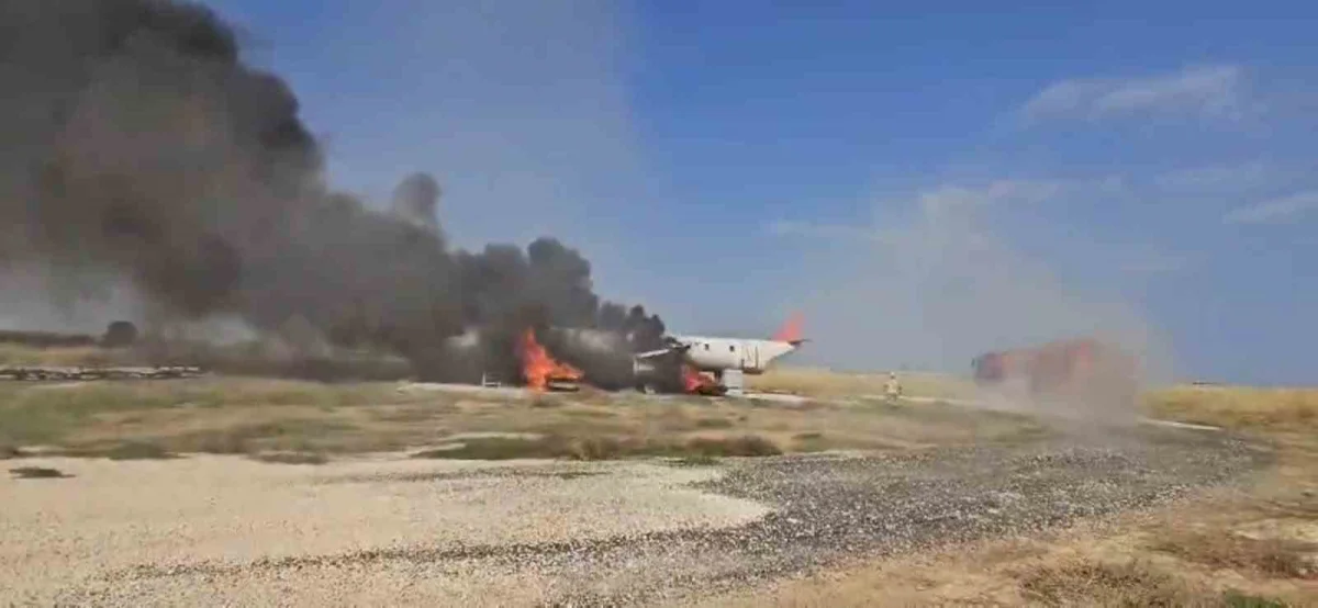 Şanlıurfa GAP Havalimanı'nda yangın ve kurtarma tatbikatı 2