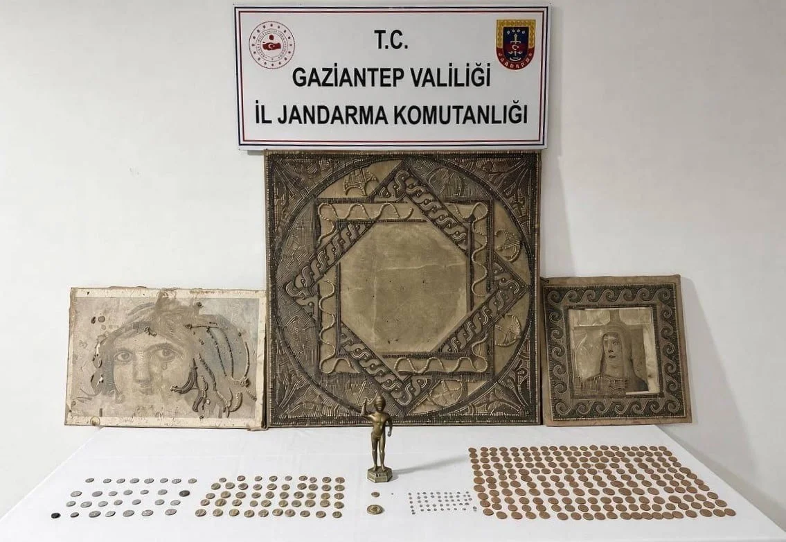 GAZİANTEP’TE TARİHİ ESER DOLANDIRICILI OPERASYONU: 1 GÖZALTI