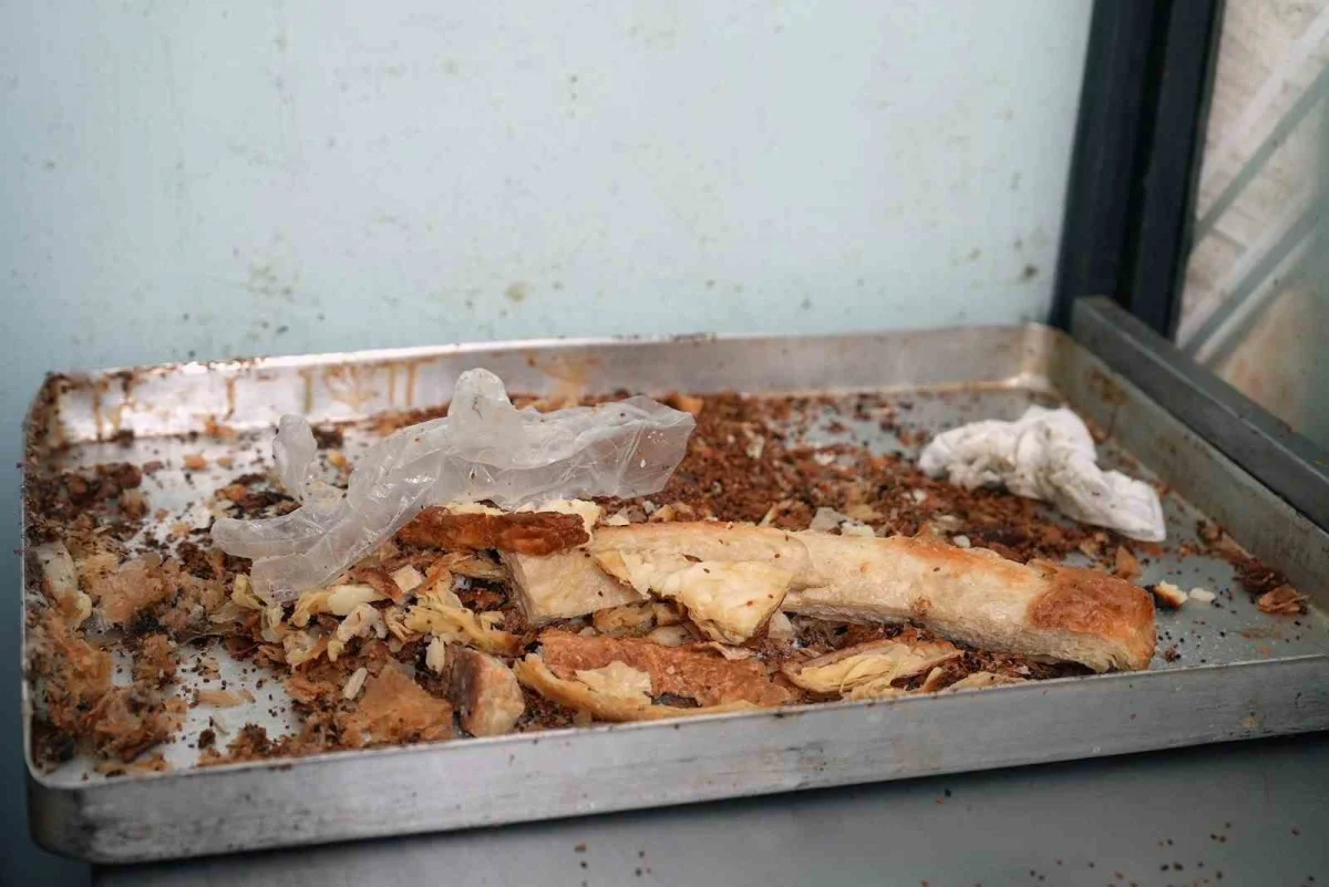 Maltepe'de hijyen şartlarına uymayan ruhsatsız börek imalathanesi mühürlendi 2