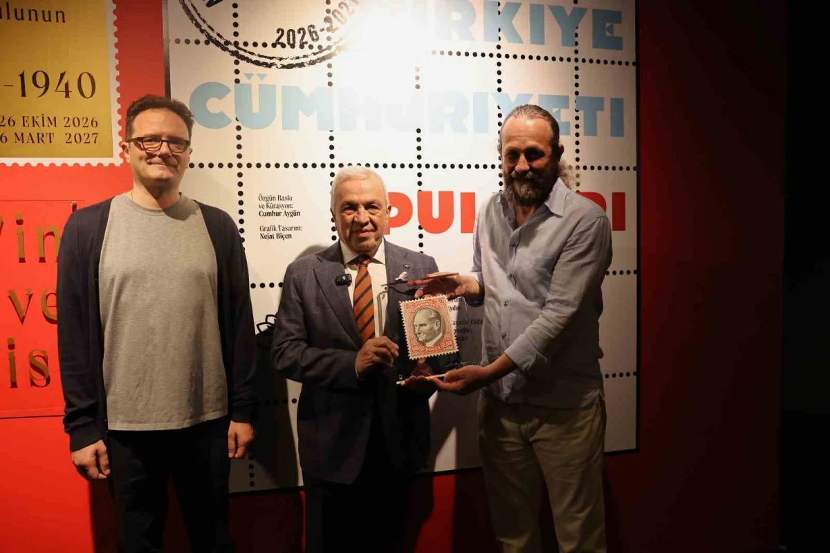 Cumhuriyet'in görsel hafızası Bursa Nilüfer'de pullarla canlandı 5