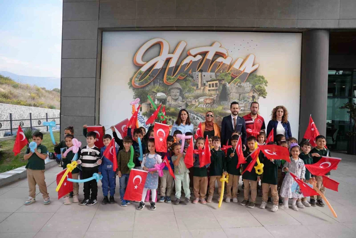 Hatay'da minik öğrenciler Gastronomievi'nde Cumhuriyet coşkusunu yaşadı 1