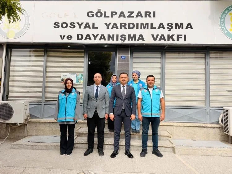 Gölpazarı Kaymakamı Titiz'den kurumlara inceleme ziyareti 2