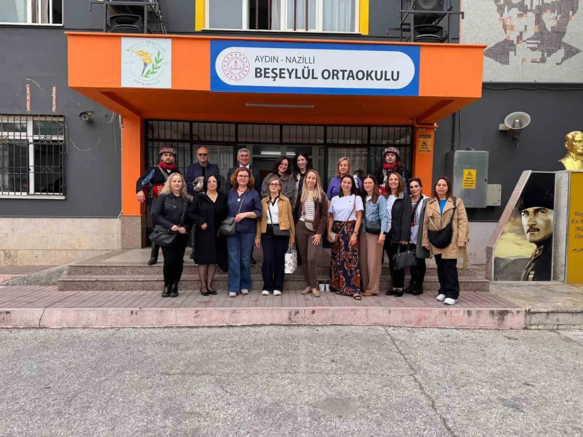 Avrupalı eğitimcilerden Nazilli İlçe Milli Eğitim Müdürü Güner'e ziyaret 5