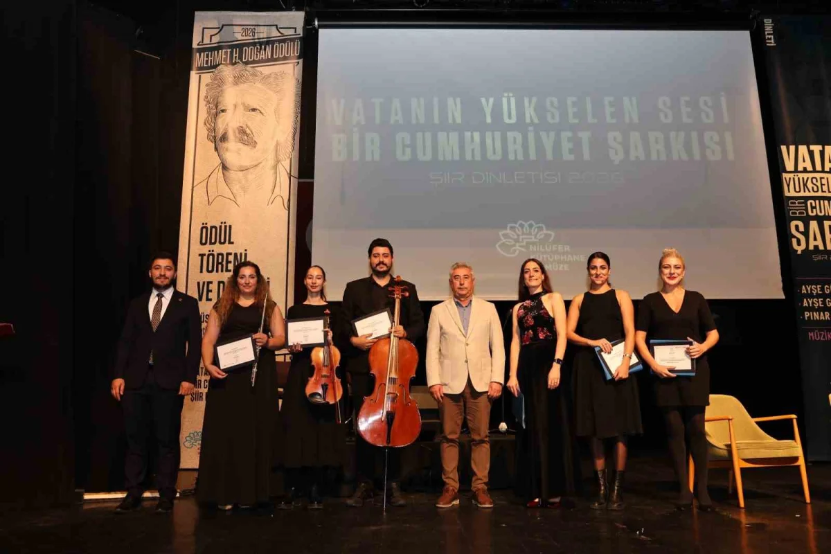 Nilüfer'de düzenlenen Mehmet H. Doğan Ödülü Hüseyin Köse'ye verildi 5