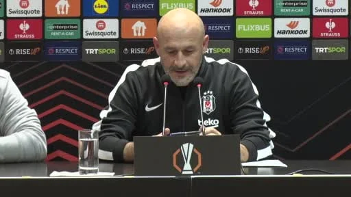 Beşiktaş Teknik Direktörü Vincenzo Italiano, Crystal Palace maçı ardından yaptığı açıklamada...