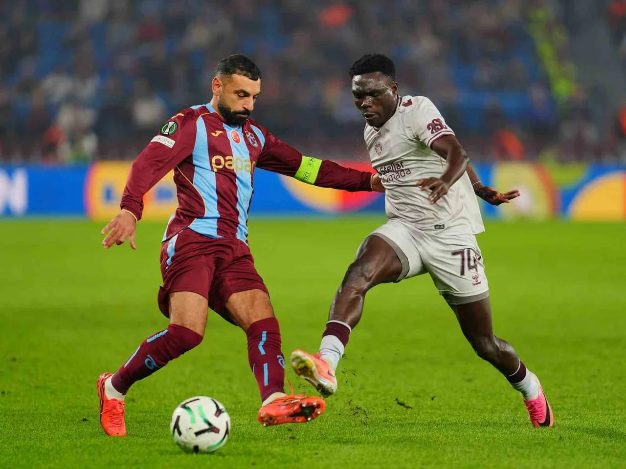 UEFA KONFERANS LİGİ 2. HAFTASINDA TRABZONSPOR, SAHASINDA İSKOÇ EKİBİ HEARTS KARŞILAŞIYOR....