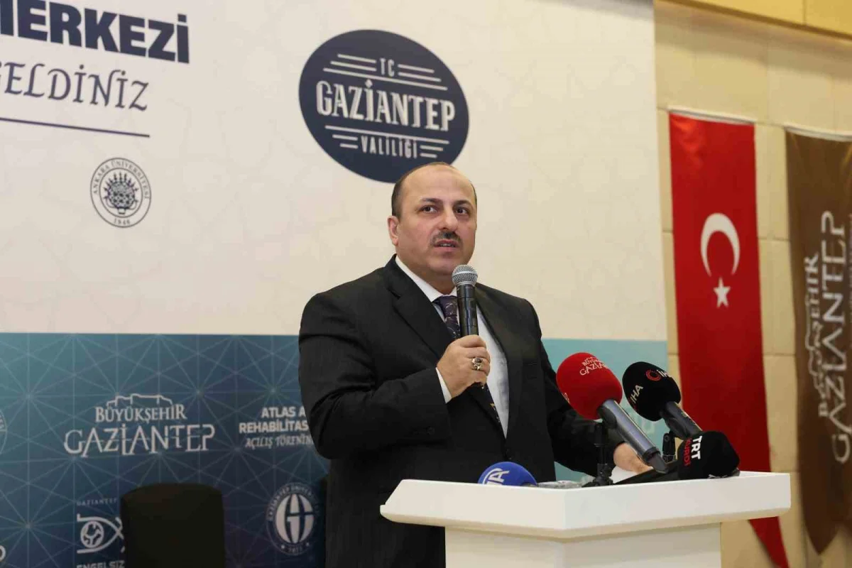 Gaziantep'te görme kabiliyeti azalan bireyler için Atlas Az Görme Rehabilitasyon Merkezi açıldı 2
