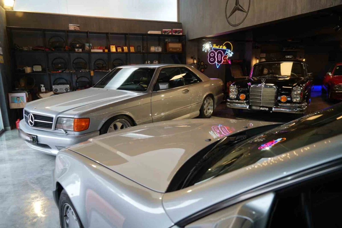 Samsun'da oyuncak araba tutkusu paha biçilemez Mercedes müzesine dönüştü 1