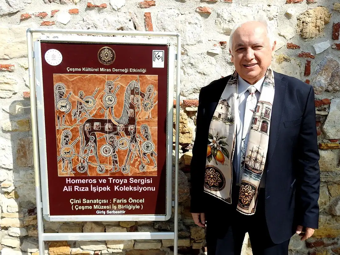 Homeros ve Troya sergisi Çeşme Kalesi'nde açıldı: İzmir'e müze çağrısı 1