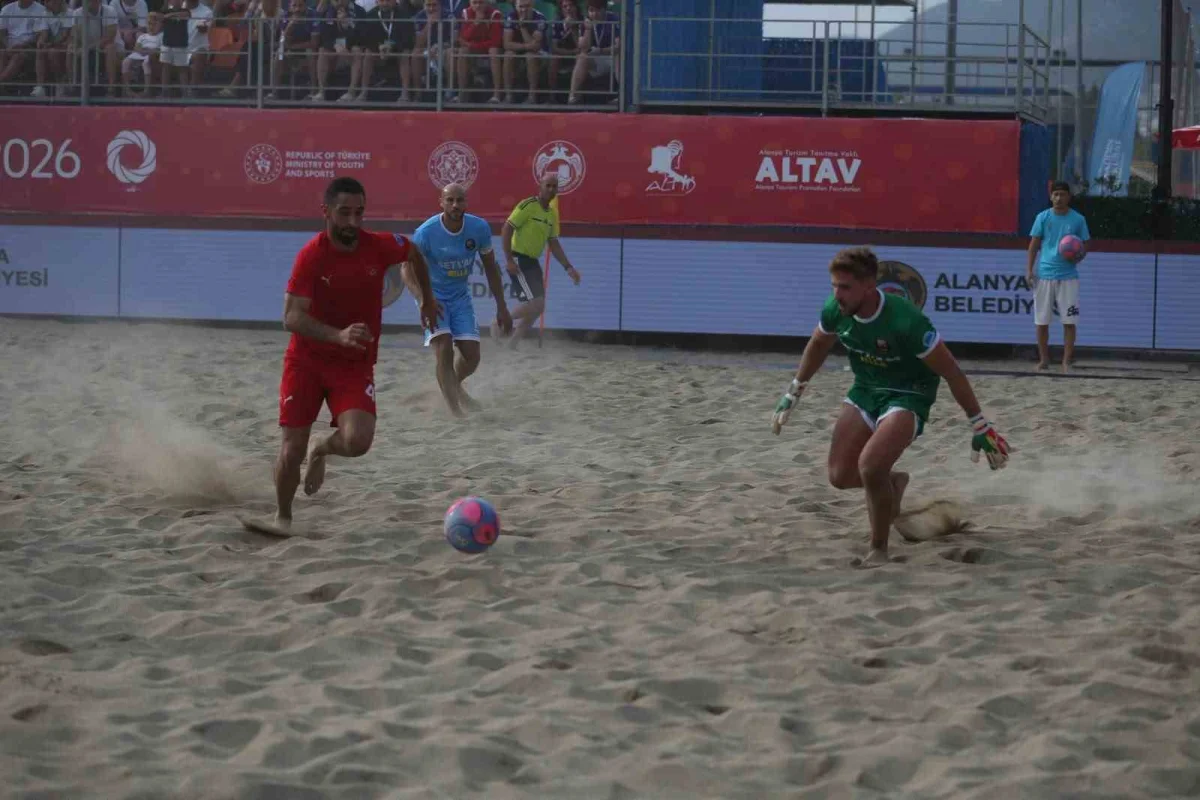 Alanya Belediyespor'dan dünya şampiyonasında gollü başlangıç 4