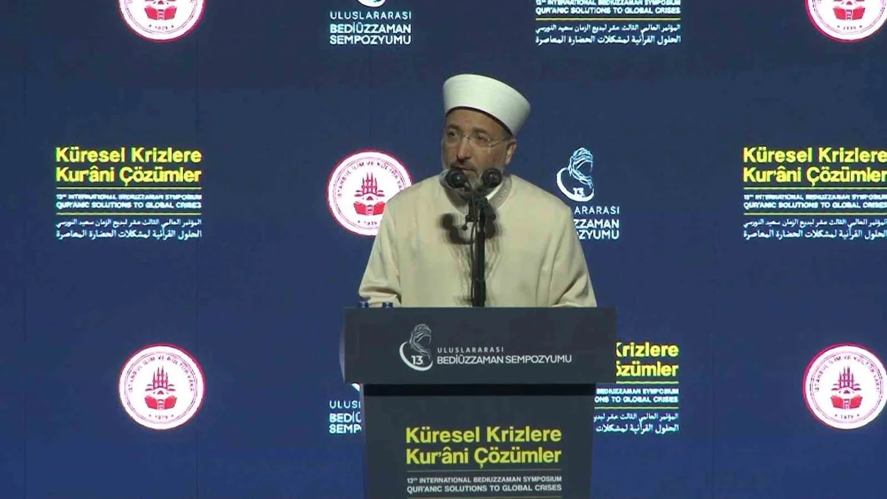 DİYANET İŞLERİ BAŞKANI PROF. DR. SAFİ ARPAGUŞ, MODERN ÇAĞIN KRONİKLEŞEN SORUNLARINA KALICI ÇÖZÜM...