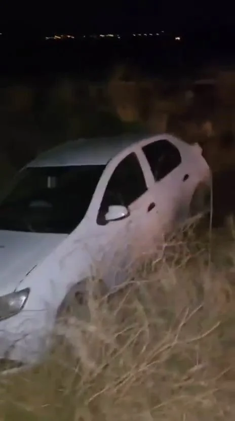 Diyarbakır'da kontrolden çıkan otomobil takla attı: 1 yaralı 1