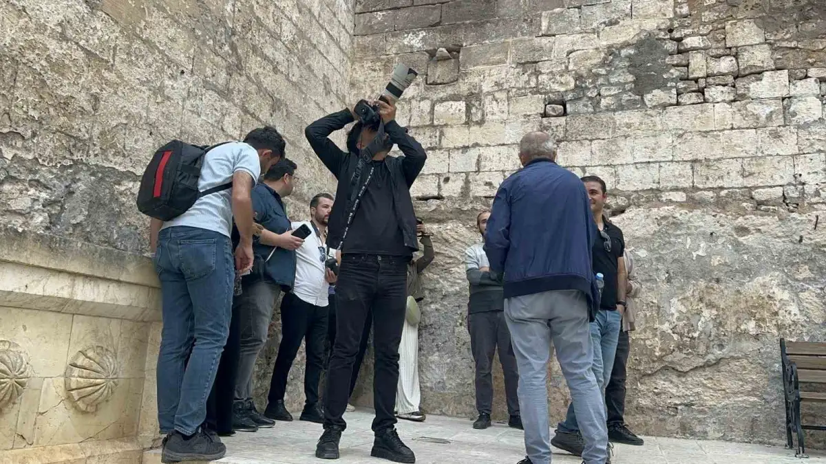 Şanlıurfa'da kilise ve cezaevinden camiye dönüştürülen tarihi mekan fotoğraflandı 4