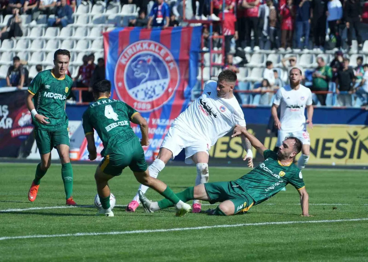 Kırıkkale FK evinde Ayos Osmaniyespor'u 3-1 mağlup etti 3