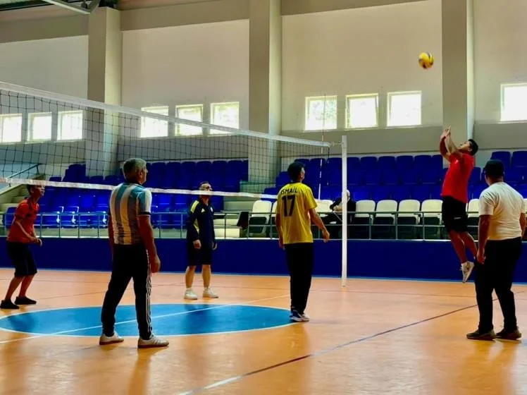 BİLECİK'TE KURUMLAR VOLEYBOL MAÇINDA BULUŞTU