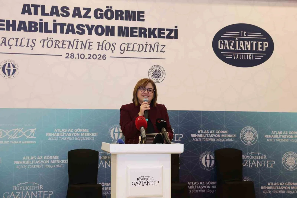 Gaziantep'te görme kabiliyeti azalan bireyler için Atlas Az Görme Rehabilitasyon Merkezi açıldı 3