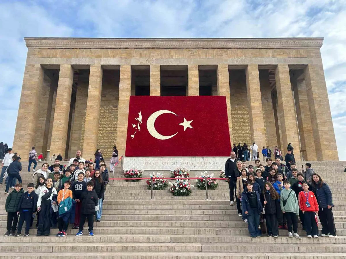 Gaziantep Kolej Vakfı öğrencileri Cumhuriyetin temellerinin atıldığı başkenti ziyaret etti 2