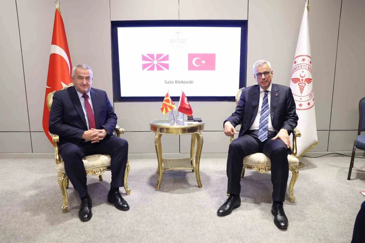 Türkiye ve Kuzey Makedonya arasında sağlık alanında mutabakat zaptı imzalandı 1