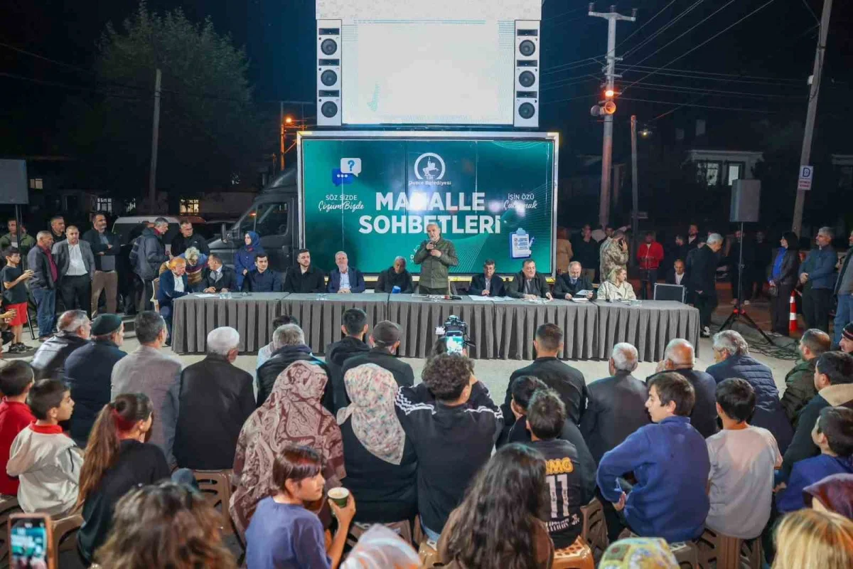 Başkan Özlü Ağa Mahallesi sakinleriyle bir araya geldi 1