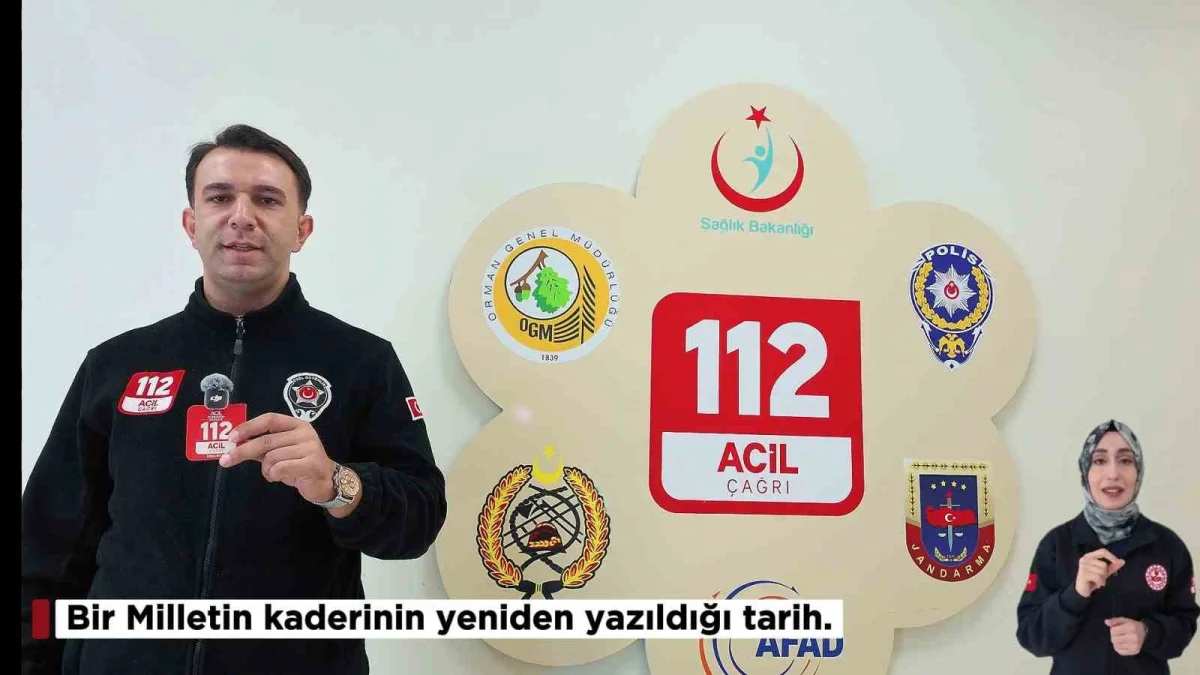 Erzurum 112 Acil Çağrı Merkezi'nden 29 Ekim Cumhuriyet Bayramı'na özel klip 4