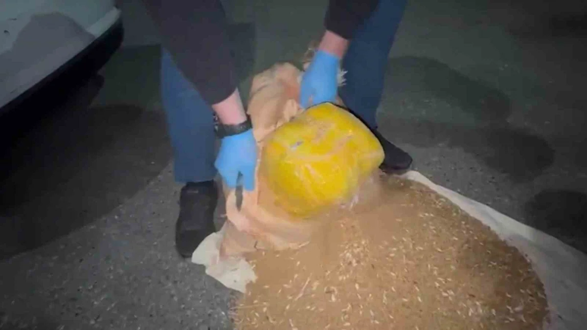 Diyarbakır'da uyuşturucu operasyonu: Buğday torbalarından onlarca kilo zehir çıktı 2