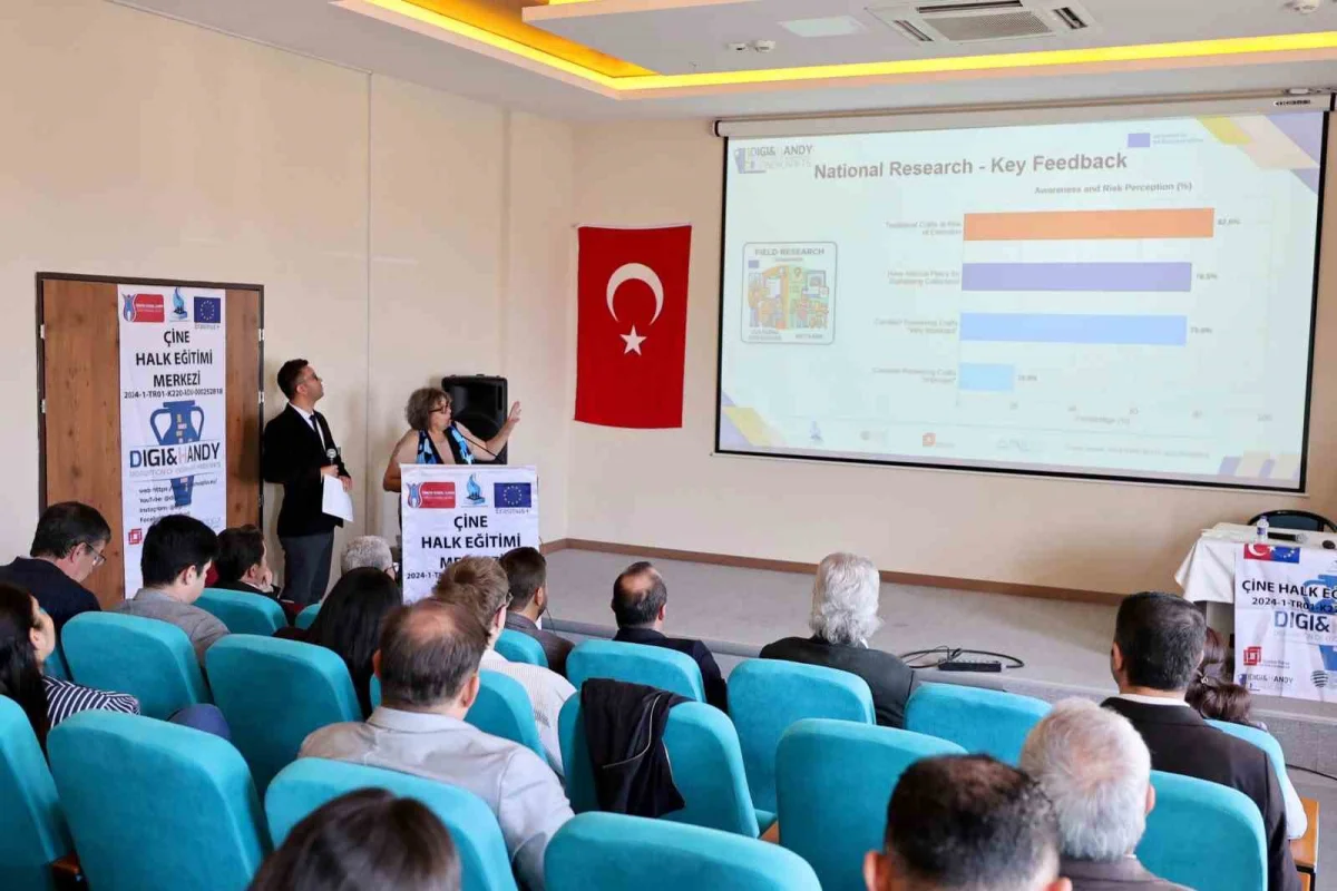 Çine'de unutulmaya yüz tutan el sanatları dijital ortama taşınıyor 1