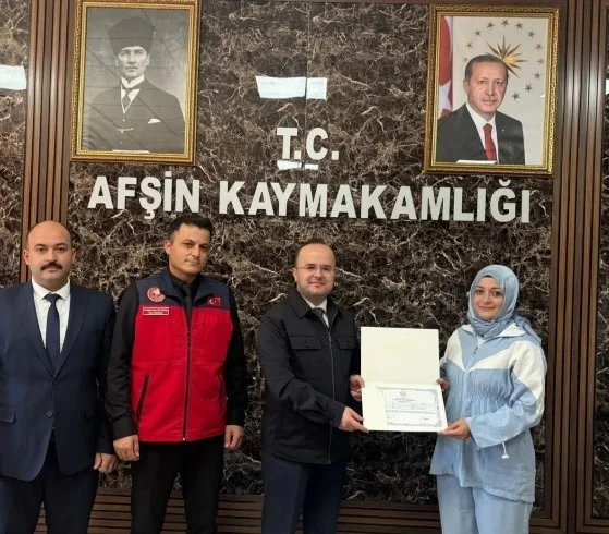 Afşin'de modern sulama eğitimini tamamlayan çiftçilere özel cihaz 2