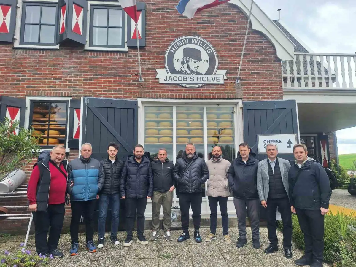 Erzurumlu ihracatçılar Hollanda pazarında yeni kapılar araladı: ETSO heyeti Amsterdam'da 3
