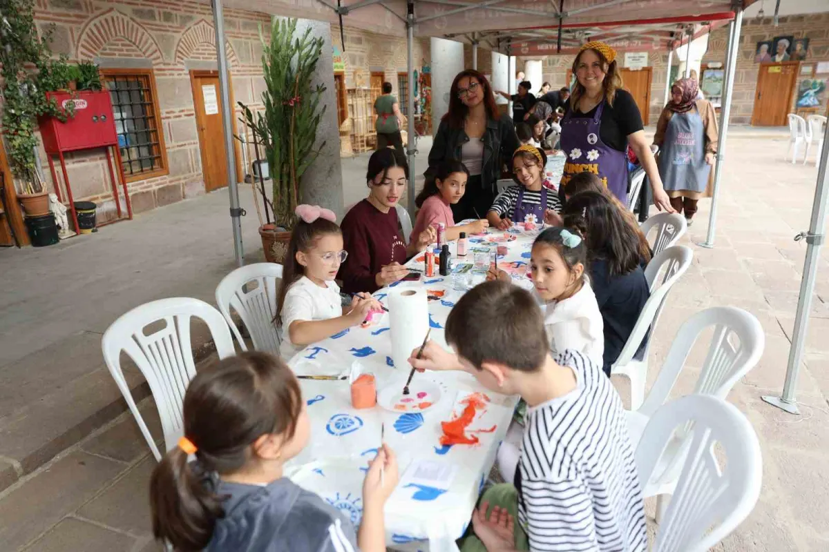 Kurşunlu Han Atölye Günleri'nde çocuklar hünerlerini sergiledi 5