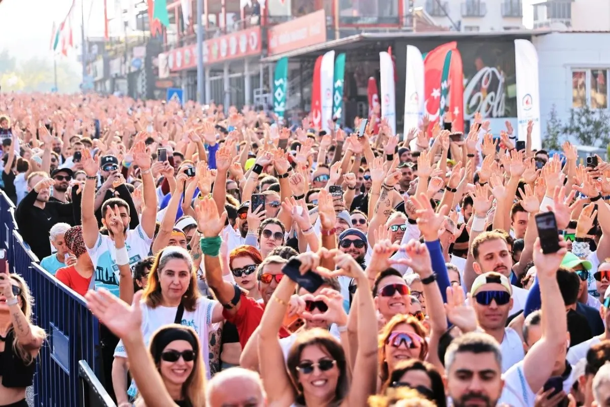 Pamukkale'de 20 bin kişinin katıldığı Lykos Yarı Maratonu rekorla tamamlandı 1
