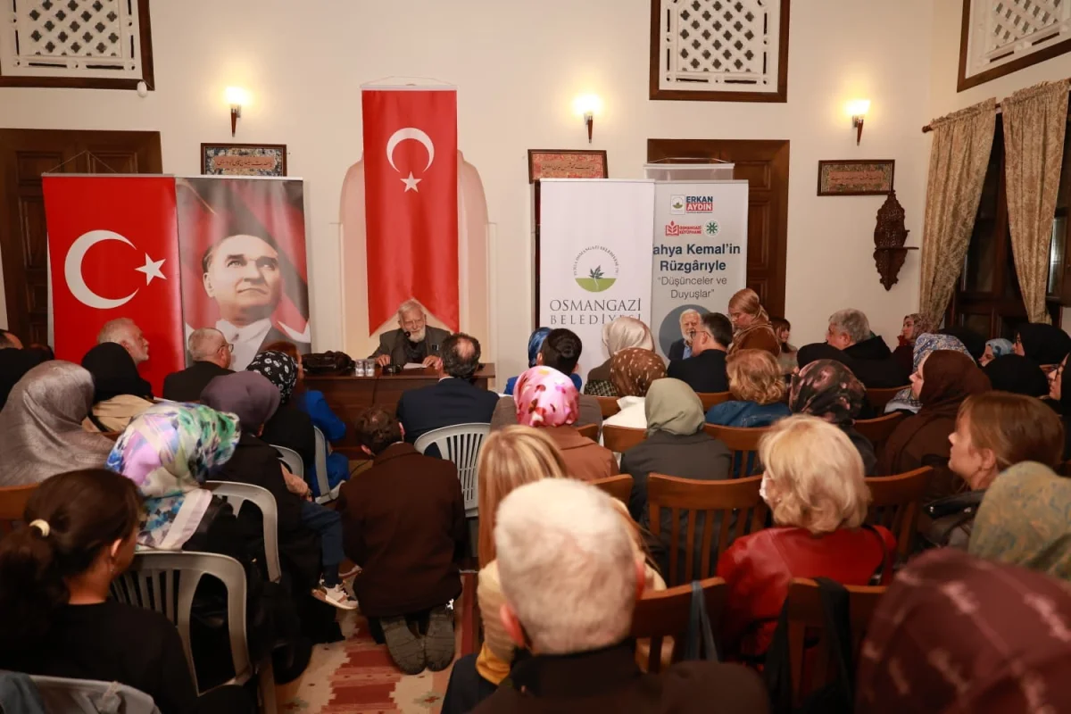 Yahya Kemal'in fikir dünyası Osmangazi'de konuşuldu 3