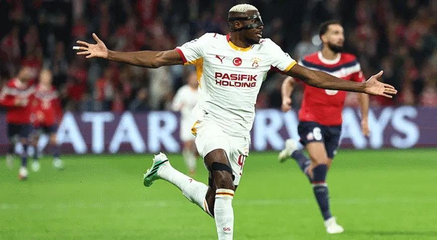 Galatasaray'ın Şampiyonlar Ligi zaferi dünya basınında gündem oldu! 'Lille'in nazik celladı Osimhen' - Galatasaray - Spor Haberleri
