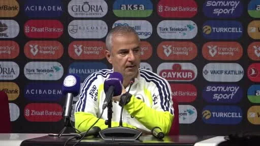 Fenerbahçe Teknik Direktörü İsmail Kartal, Çaykur Rizespor müsabakasının ardından yaptığı...
