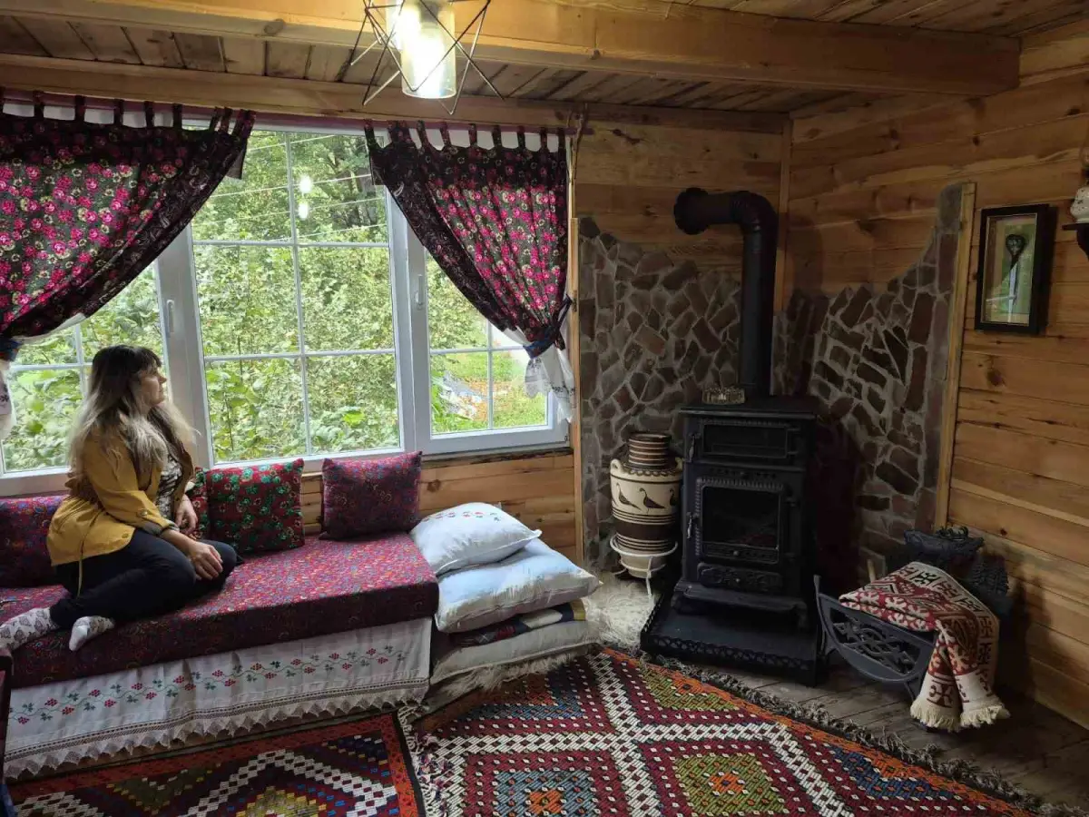 Artvin'in asırlık ahşap evleri şairlerin isimleriyle yeniden hayat buluyor 5