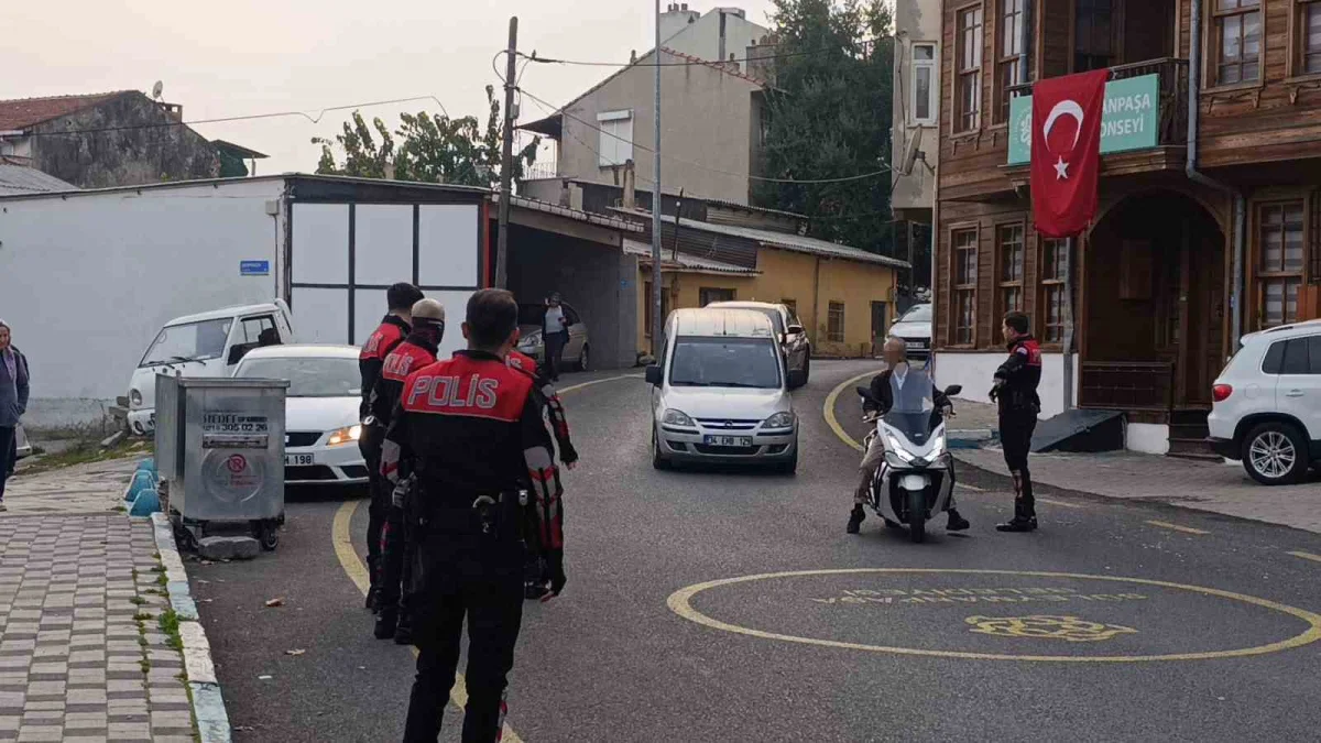 Tekirdağ'da Yunus polislerinden kritik noktada asayiş denetimi 4