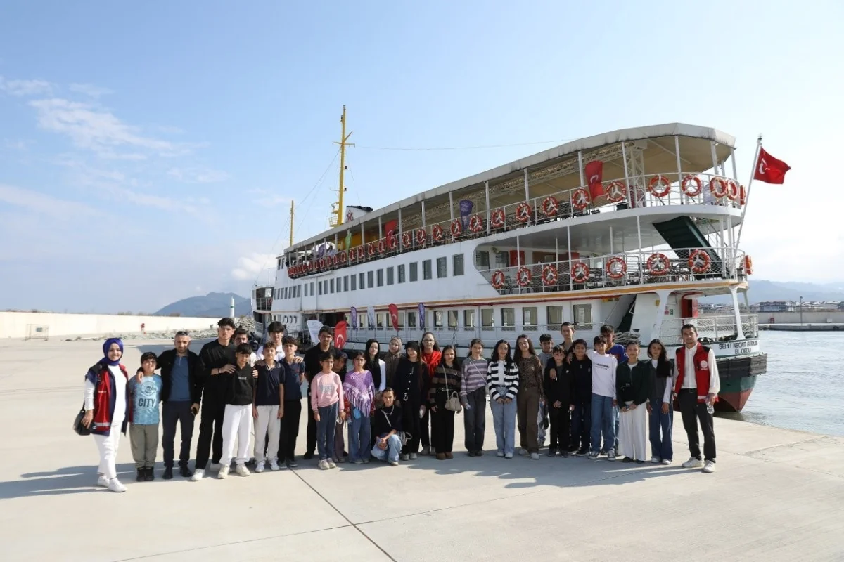 Nurhaklı depremzede çocuklar Ordu'nun tarihi ve doğal güzelliklerini gezdi 3