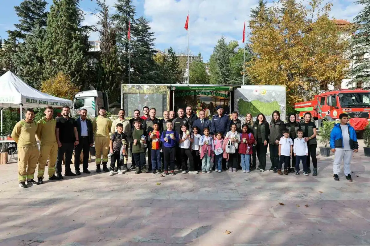 Yeşil Vatan Tırı Bilecik'te öğrencilerle buluştu 1